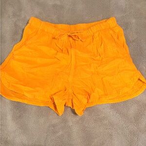 Target Women's Vibrant Orange Athletic Shorts